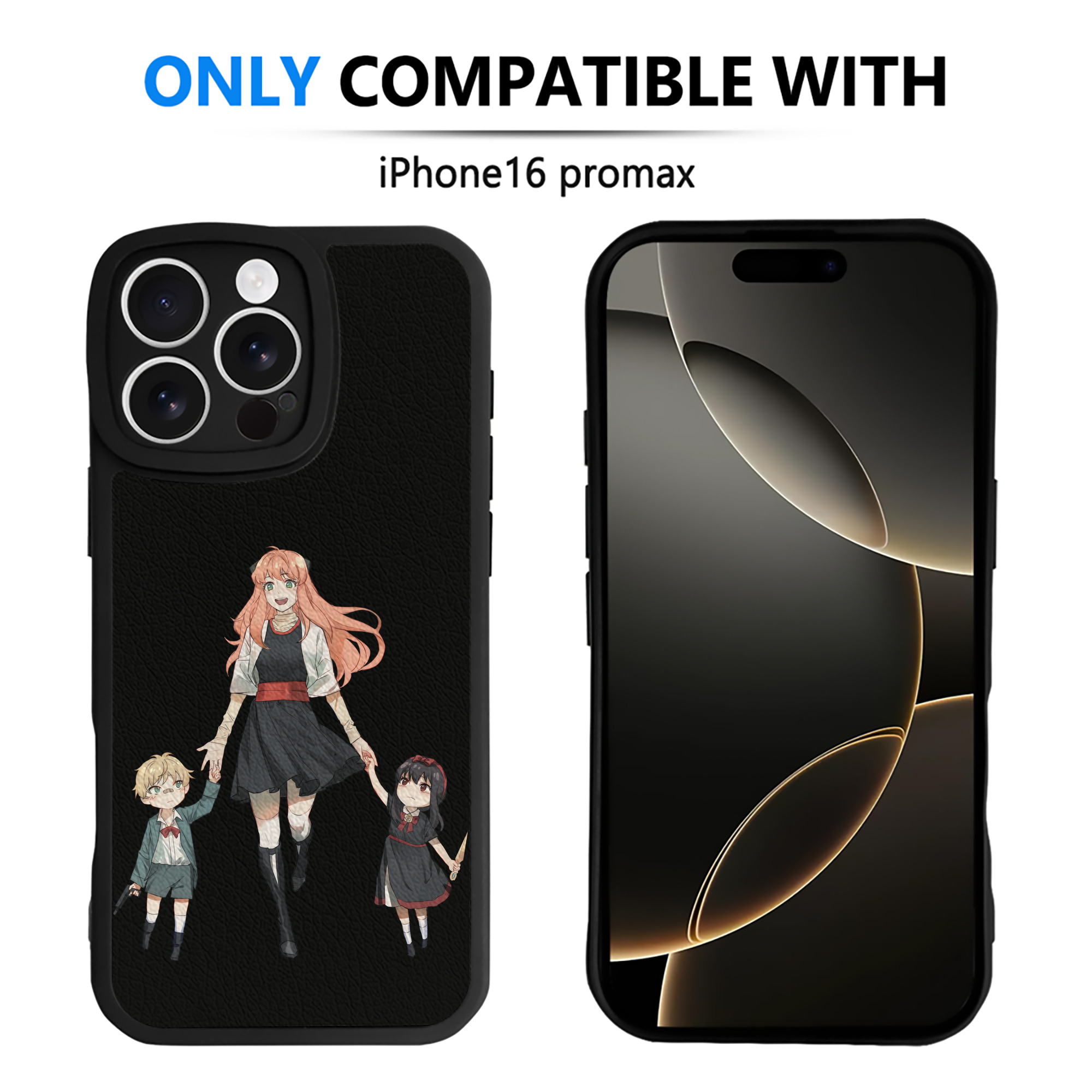 （画像用） SPY×FAMILY间谍家家酒 【iPhone 16シリーズ対応】シリコンスマホケース（レザー調） 材質：シリコン
